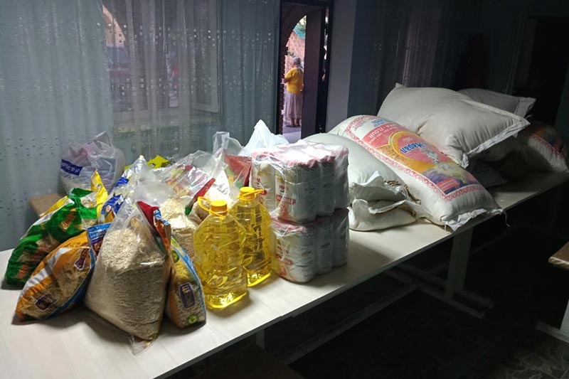 Из Алма-Атинской епархии доставлена гуманитарная помощь пострадавшим жителям города Арысь