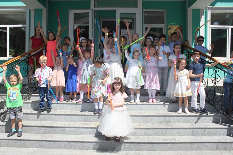 В Центральной воскресной школе прошел утренник, посвященный Международному дню защиты детей