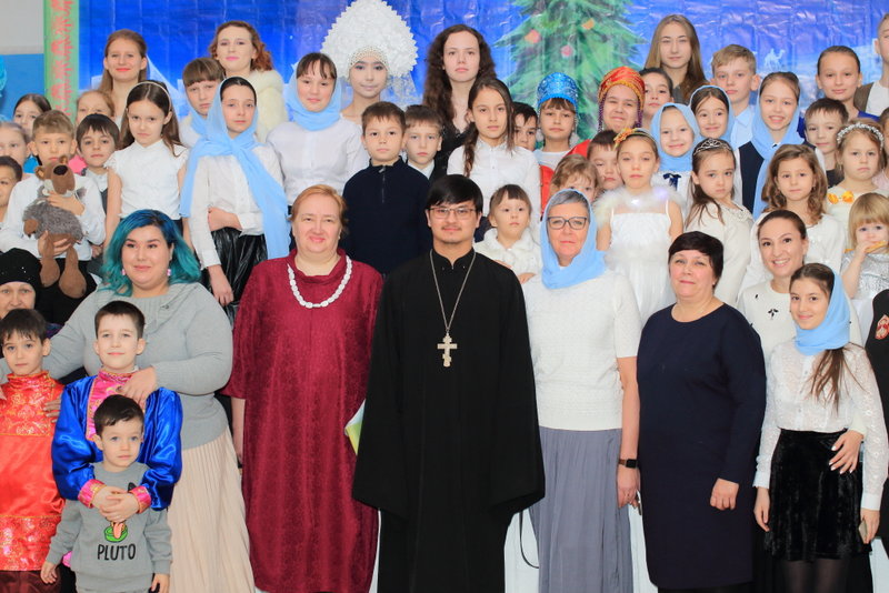 В Астане состоялся Рождественский фестиваль воскресных школ
