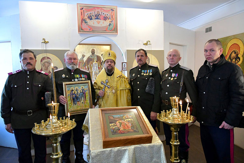 Управляющий делами Православной Церкви Казахстана совершил Литургию в алма-атинском храме равноапостольного князя Владимира