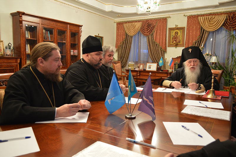 Состоялось годовое собрание духовенства Уральской епархии Казахстанского Митрополичьего округа