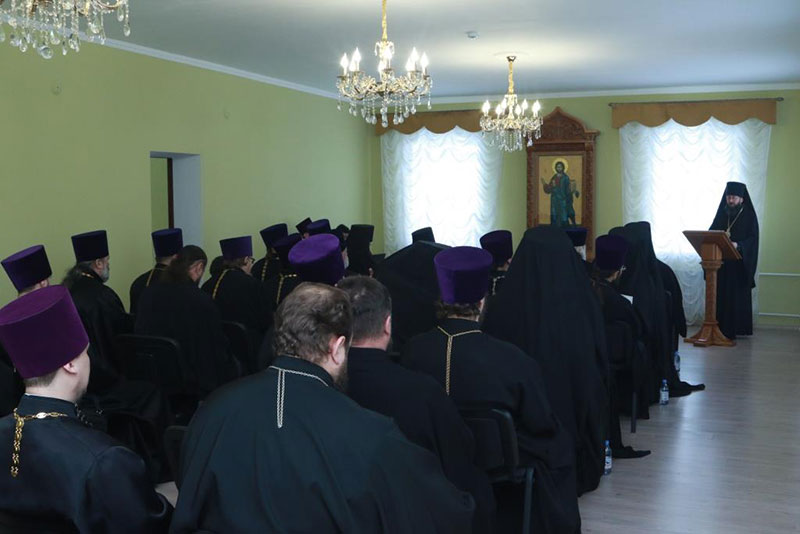 Итоговое собрание духовенства Усть-Каменогорской и Семипалатинской епархии прошло в столице Рудного Алтая