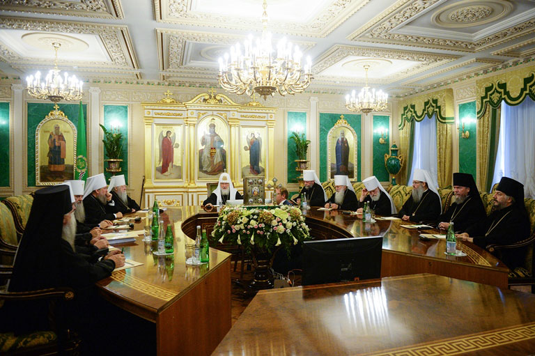 Глава Казахстанского Митрополичьего округа принял участие во внеочередном заседании Священного Синода Русской Православной Церкви