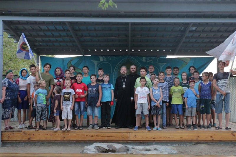 Епископ Каскеленский Геннадий посетил епархиальную зону отдыха имени преподобного Сергия Радонежского