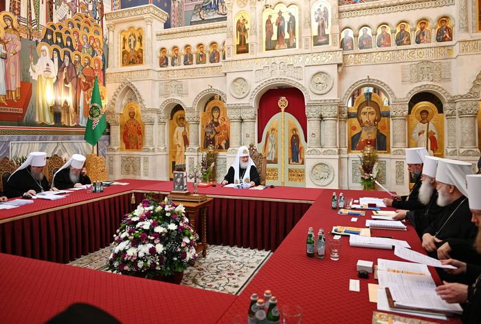 Митрополит Астанайский и Казахстанский Александр принял участие в заседании Священного Синода Русской Православной Церкви в Валаамском монастыре